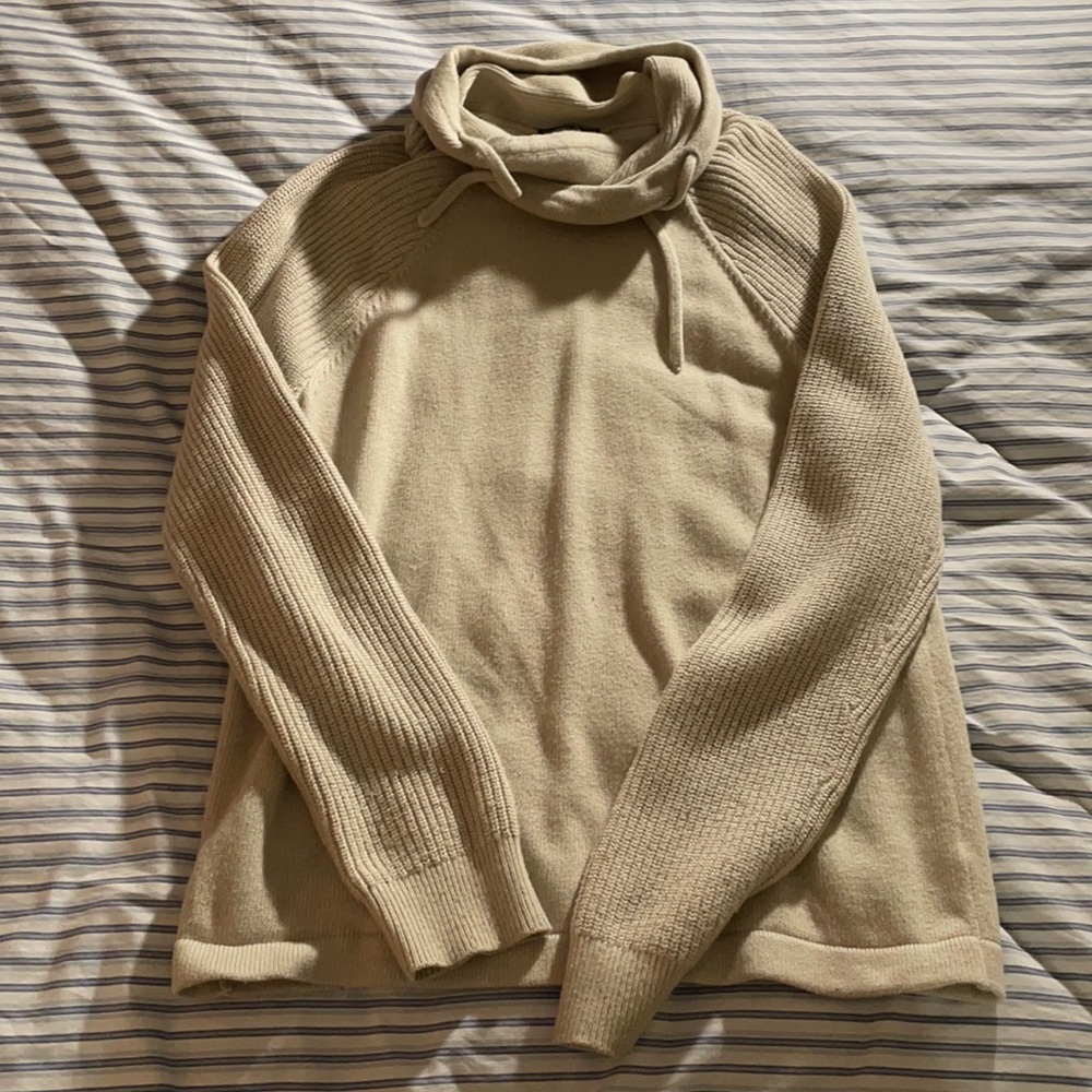 Express Turtleneck Size M, Cream - image 1